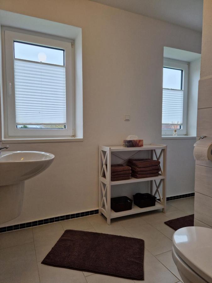 Ferienwohnung Wellenbrecher ดาเกอบึล ภายนอก รูปภาพ